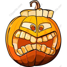 Whimsical Halloween Pumpkin