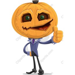 Pumpkin Businessman