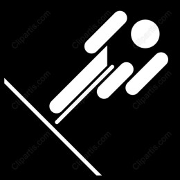 Sleek Skier