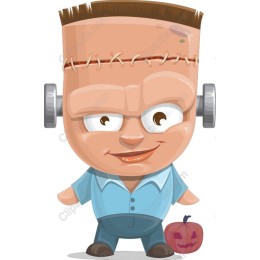 Whimsical Frankenstein Halloween