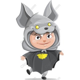 Playful Bat Child