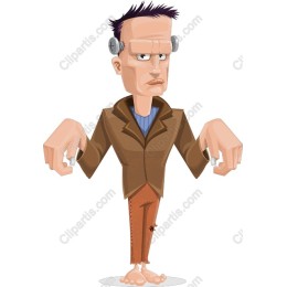 Eccentric Cartoon Character