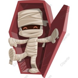 Mummy in a Coffin