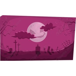 Whimsical Halloween Graveyard