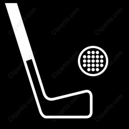 Hockey Stick and Puck