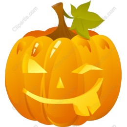 Cheerful Grinning Pumpkin