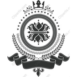Ornate Royal Emblem