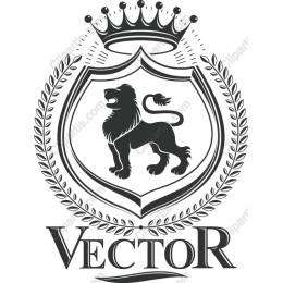 Majestic Lion Crest