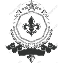 Fleur-de-Lis Elegance Emblem