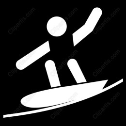 Stylized Surfer