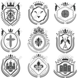 Exquisite Heraldic Set