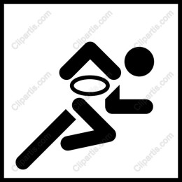 Dynamic Rugby Player