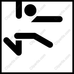 Dynamic Running Figure