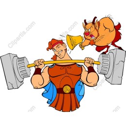 Heroic Strength with Humorous Undertones