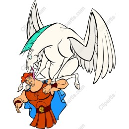 Dynamic Hero and Winged Companion