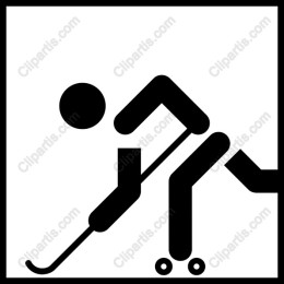 Roller Hockey Player