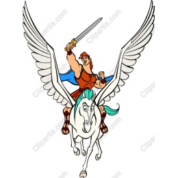 Heroic Winged Horse Adventure