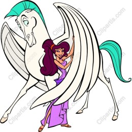 Majestic Winged Horse and Enchanting Character