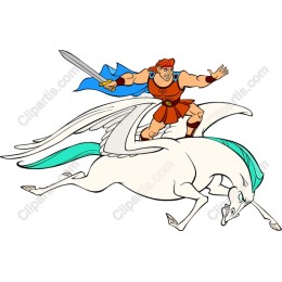 Mythical Winged Hero