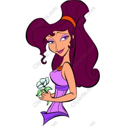 Charming Flower-Holding Character