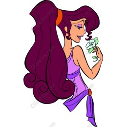 Stylized Woman with Flower