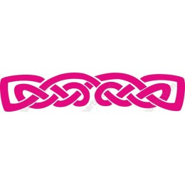 Vibrant Pink Celtic Knot