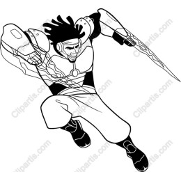 Dynamic Superhero Action