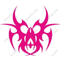Bold Pink Tribal