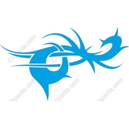 Wave - Elegant Blue Art