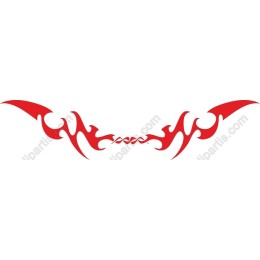 Red Tribal Flame