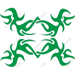 Dynamic Green Tribal