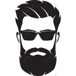 Stylish Bearded Man in and