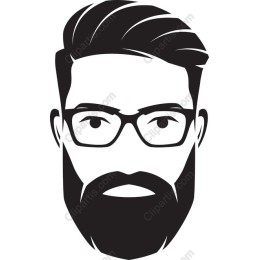 Modern Man - Stylish Glasses & Beard