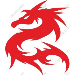 Majestic Red Dragon