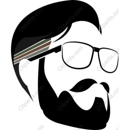 Bearded Man in Glasses