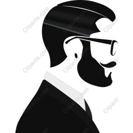 Stylish Bearded Man