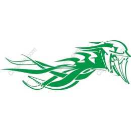 Green Phantom Helmet