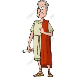 Playful Roman Figure