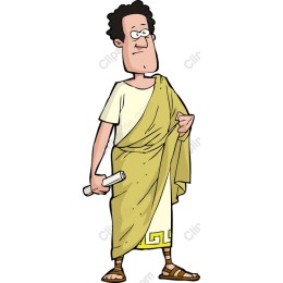 Classical Figure in Toga