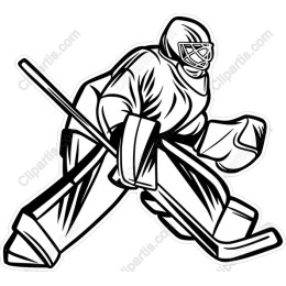 Dynamic Hockey Goalie