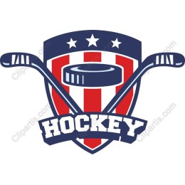 Hockey Shield Emblem