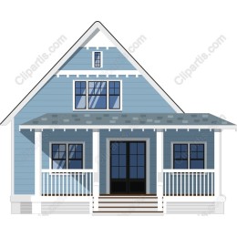 Charming Blue House
