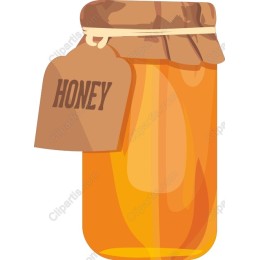 Golden Honey Jar