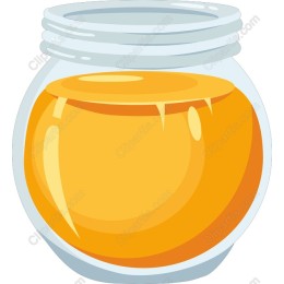 Delightful Honey Jar Clipart