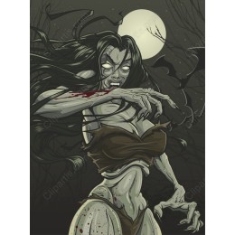 Haunting Zombie Woman