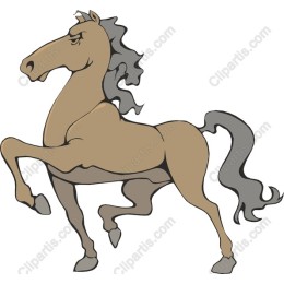 Majestic Prancing Horse
