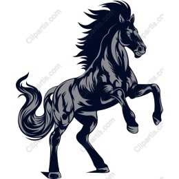 Majestic Rearing Horse