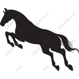Dynamic Leaping Horse