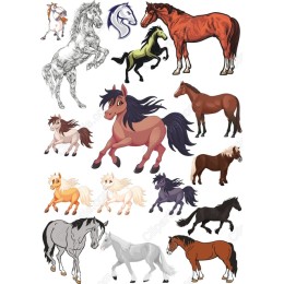  Horse Clipart Bundle - 15 High-Quality