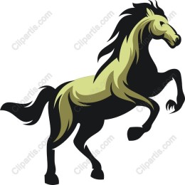 Majestic Rearing Horse